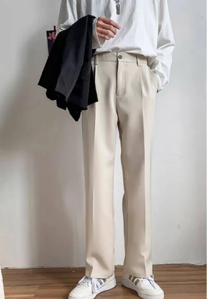 Korean Straight Leg Pants for Men - Image 2